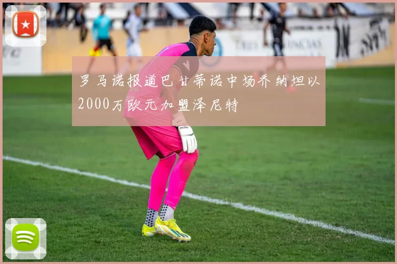 罗马诺报道巴甘蒂诺中场乔纳坦以2000万欧元加盟泽尼特